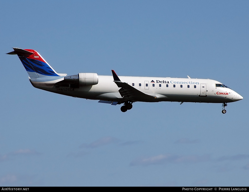 Aircraft Photo of N526CA | Bombardier CRJ-200ER (CL-600-2B19) | Delta Connection | AirHistory.net #238710