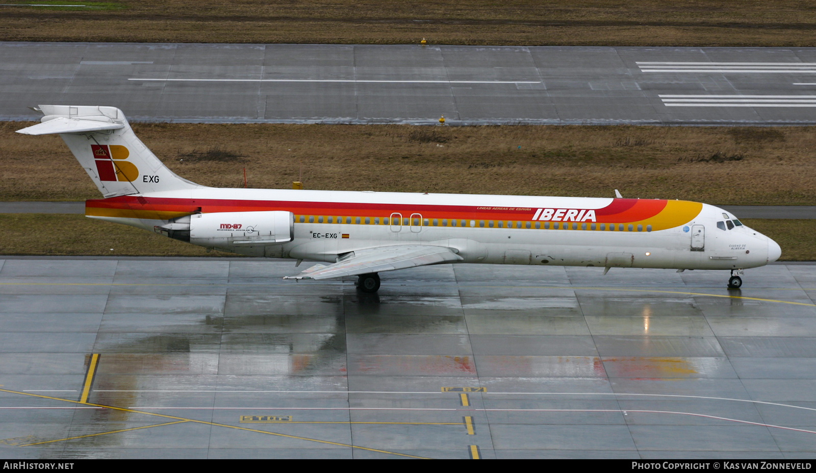 Aircraft Photo of EC-EXG | McDonnell Douglas MD-87 (DC-9-87) | Iberia | AirHistory.net #238721