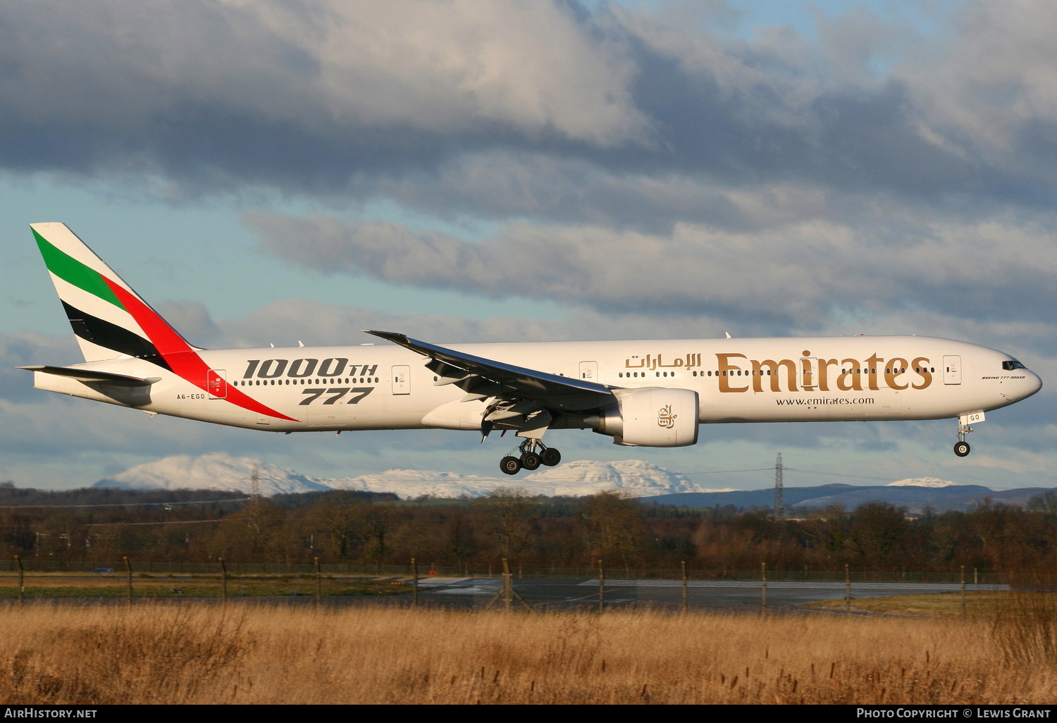 Aircraft Photo of A6-EGO | Boeing 777-31H/ER | Emirates | AirHistory.net #238735