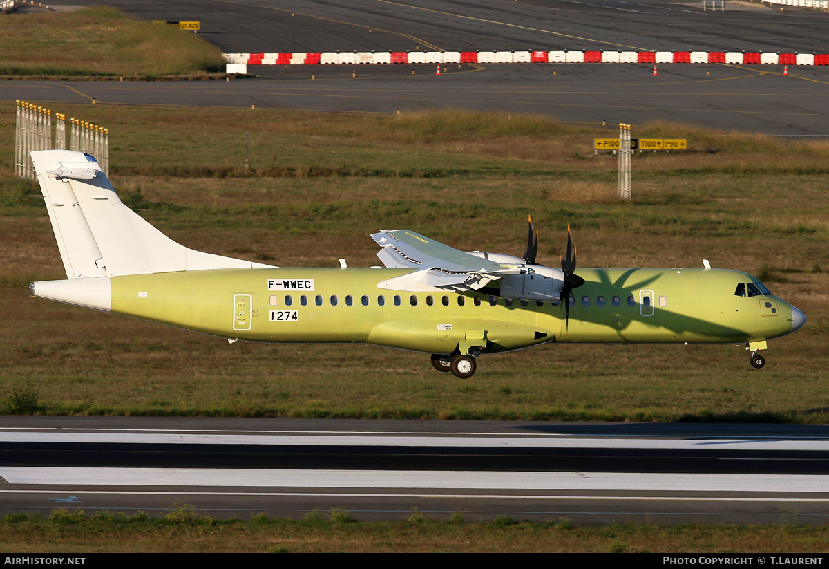 Aircraft Photo of F-WWEC | ATR ATR-72-500 (ATR-72-212A) | AirHistory.net #238756