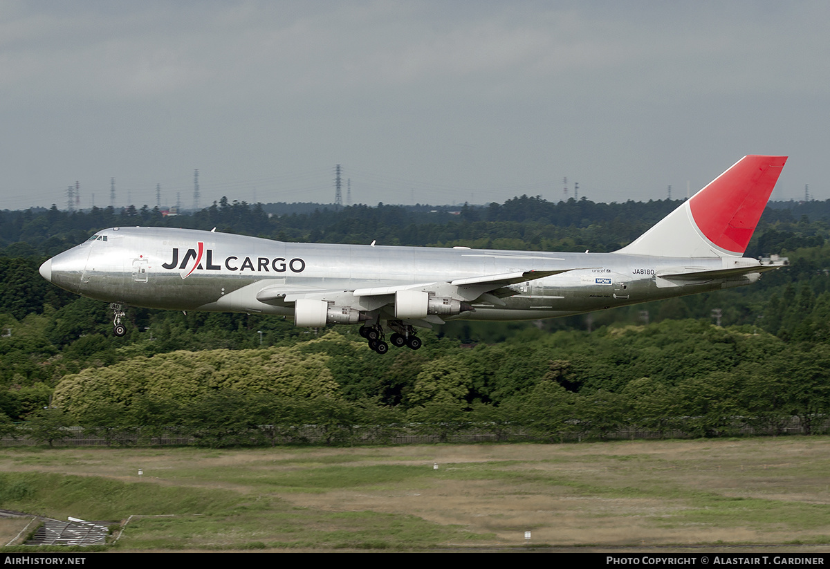 Aircraft Photo of JA8180 | Boeing 747-246F/SCD | Japan Airlines - JAL Cargo | AirHistory.net #238764