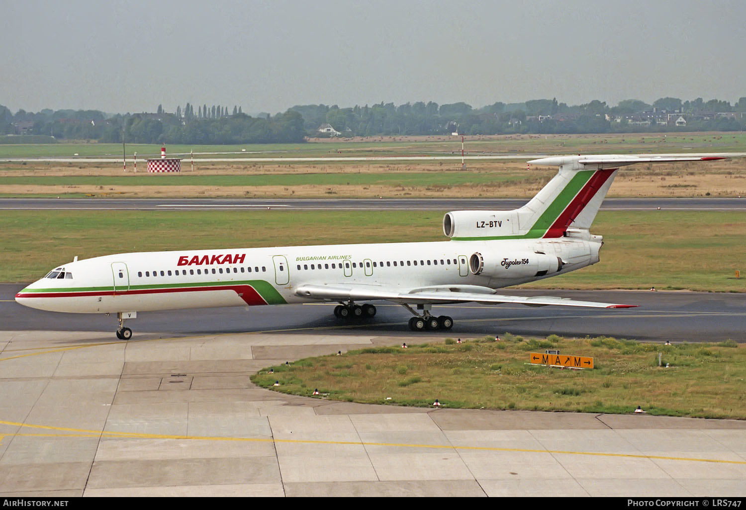 Aircraft Photo of LZ-BTV | Tupolev Tu-154B-2 | Balkan - Bulgarian Airlines | AirHistory.net #238772