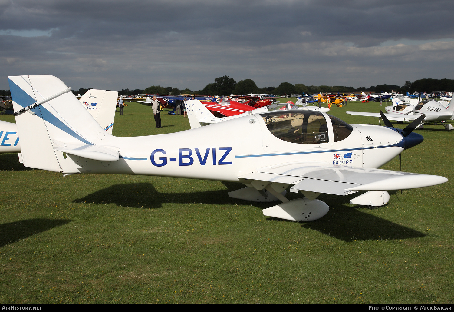 Aircraft Photo of G-BVIZ | Europa Aircraft Europa (Tri-gear) | AirHistory.net #238799