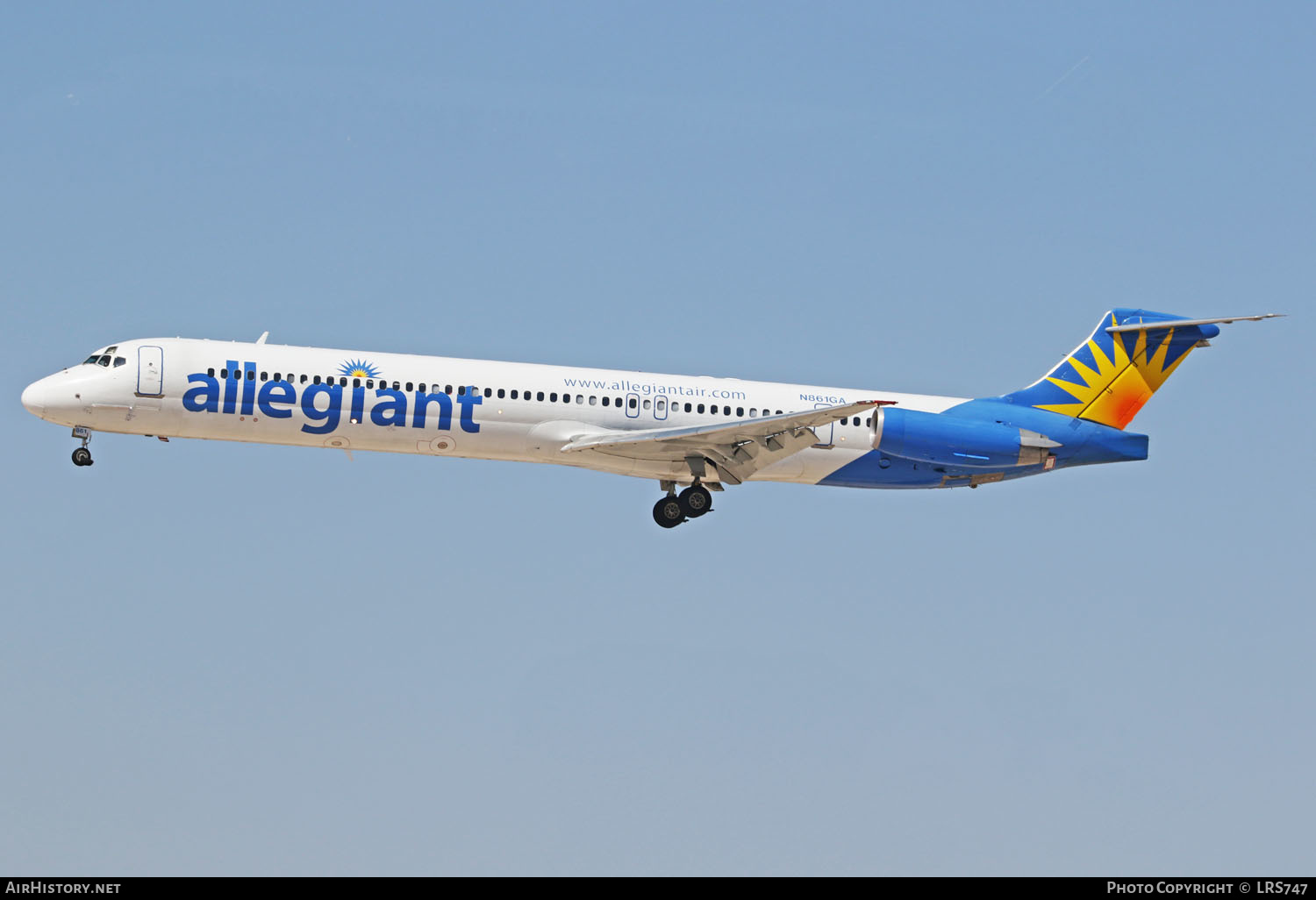 Aircraft Photo of N861GA | McDonnell Douglas MD-83 (DC-9-83) | Allegiant Air | AirHistory.net #238809