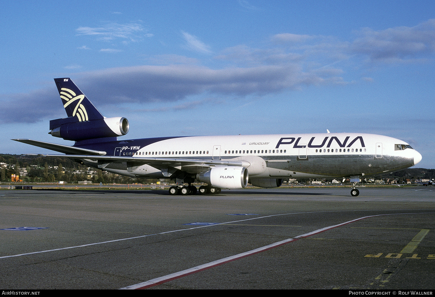 Aircraft Photo of PP-VMW | McDonnell Douglas DC-10-30 | PLUNA Líneas Aéreas Uruguayas | AirHistory.net #238816