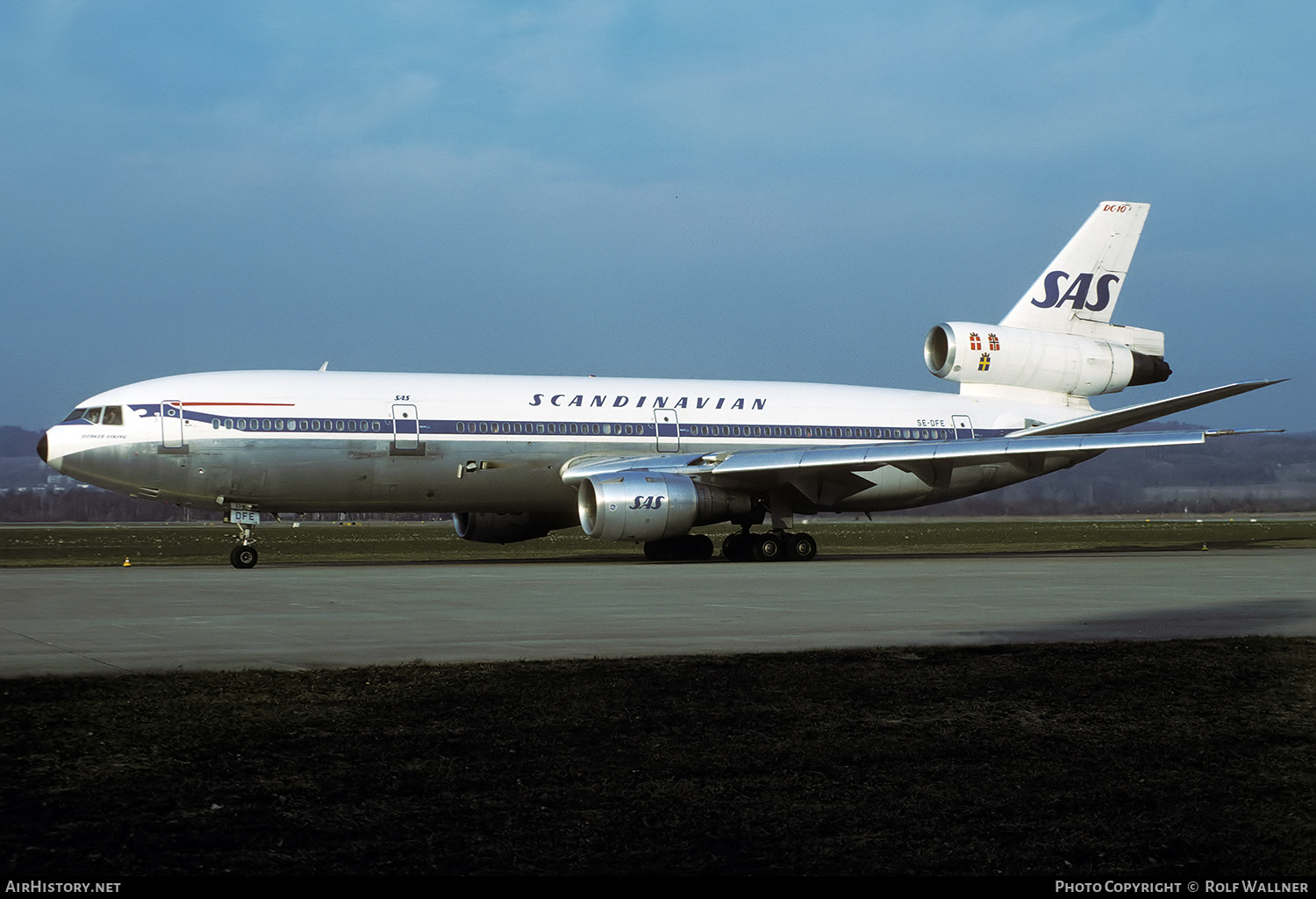 Aircraft Photo of SE-DFE | McDonnell Douglas DC-10-30 | Scandinavian Airlines - SAS | AirHistory.net #238821