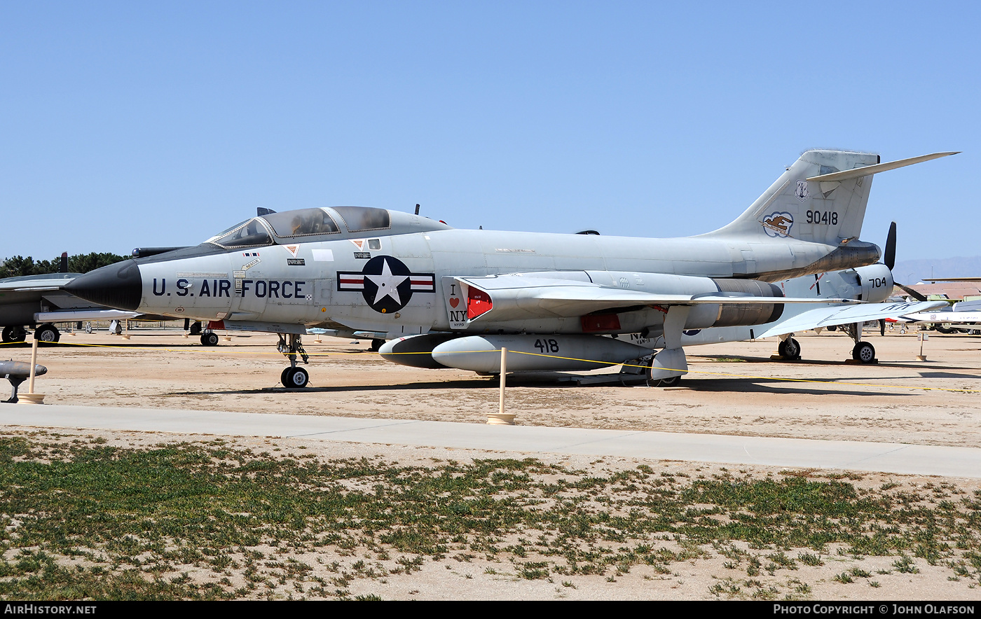 Aircraft Photo of 59-0418 / 90418 | McDonnell F-101B Voodoo | USA - Air Force | AirHistory.net #238837