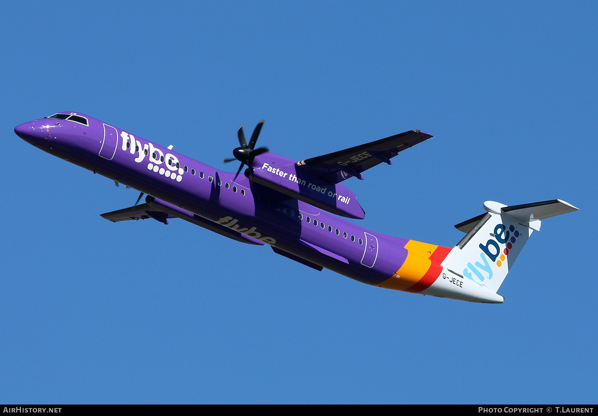 Aircraft Photo of G-JECE | Bombardier DHC-8-402 Dash 8 | Flybe | AirHistory.net #238850