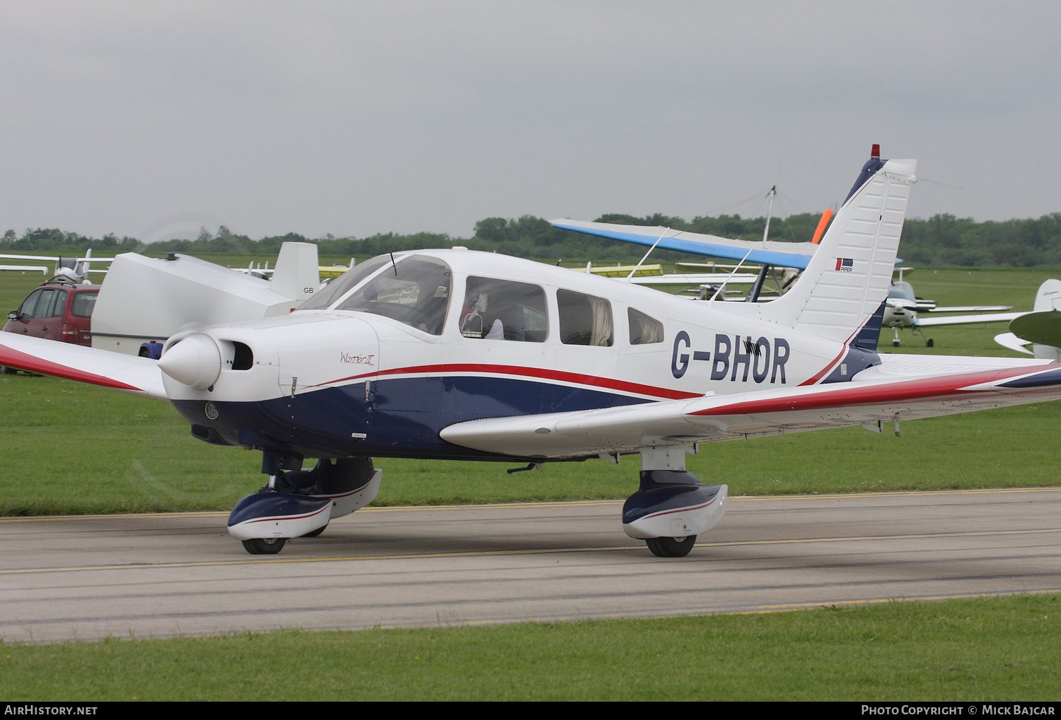 Aircraft Photo of G-BHOR | Piper PA-28-161 Cherokee Warrior II | AirHistory.net #238863