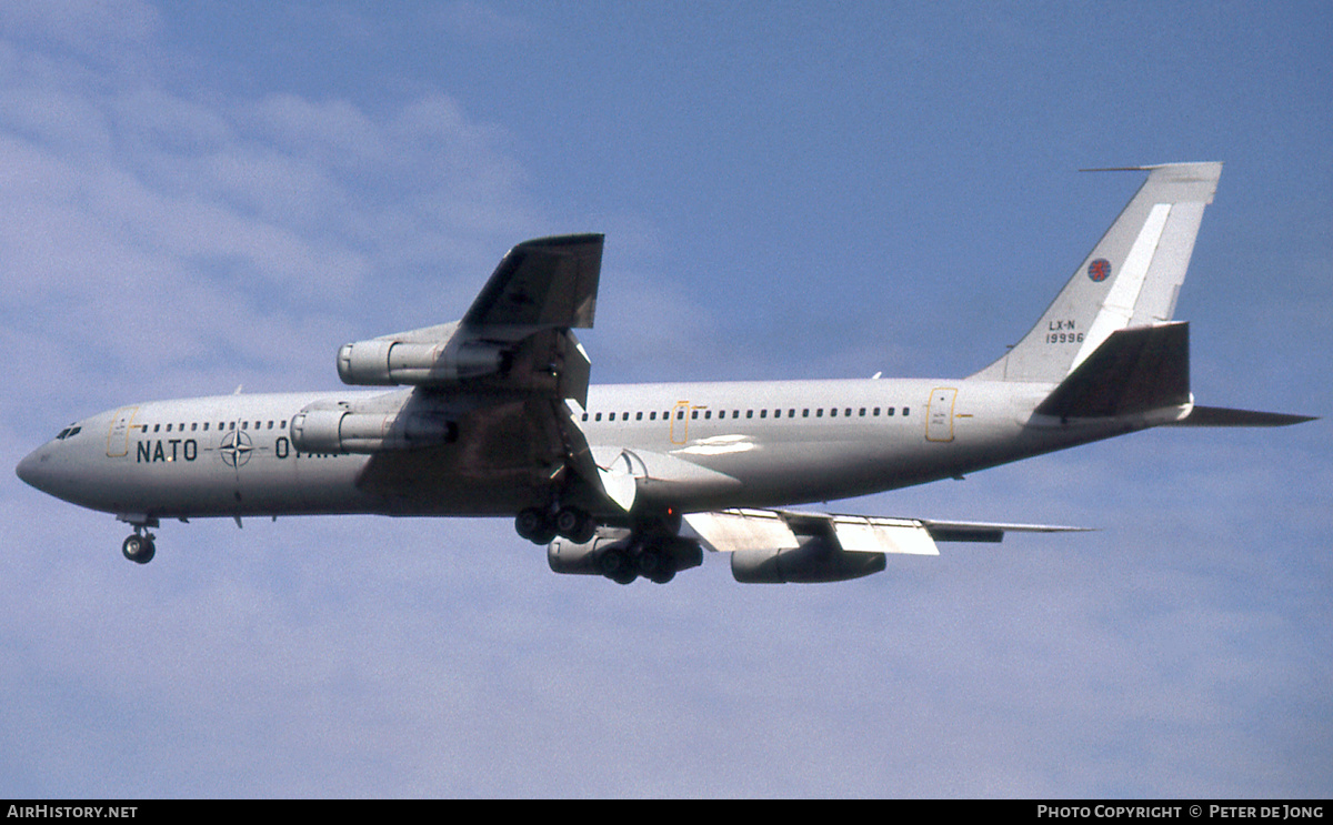 Aircraft Photo of LX-N19996 | Boeing 707-329C | Luxembourg - NATO | AirHistory.net #238864