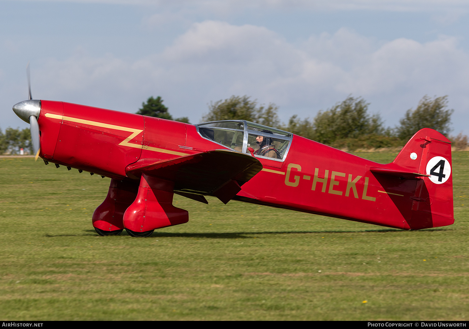 Aircraft Photo of G-HEKL | Percival E.2 Replica Mew Gull | AirHistory.net #238865