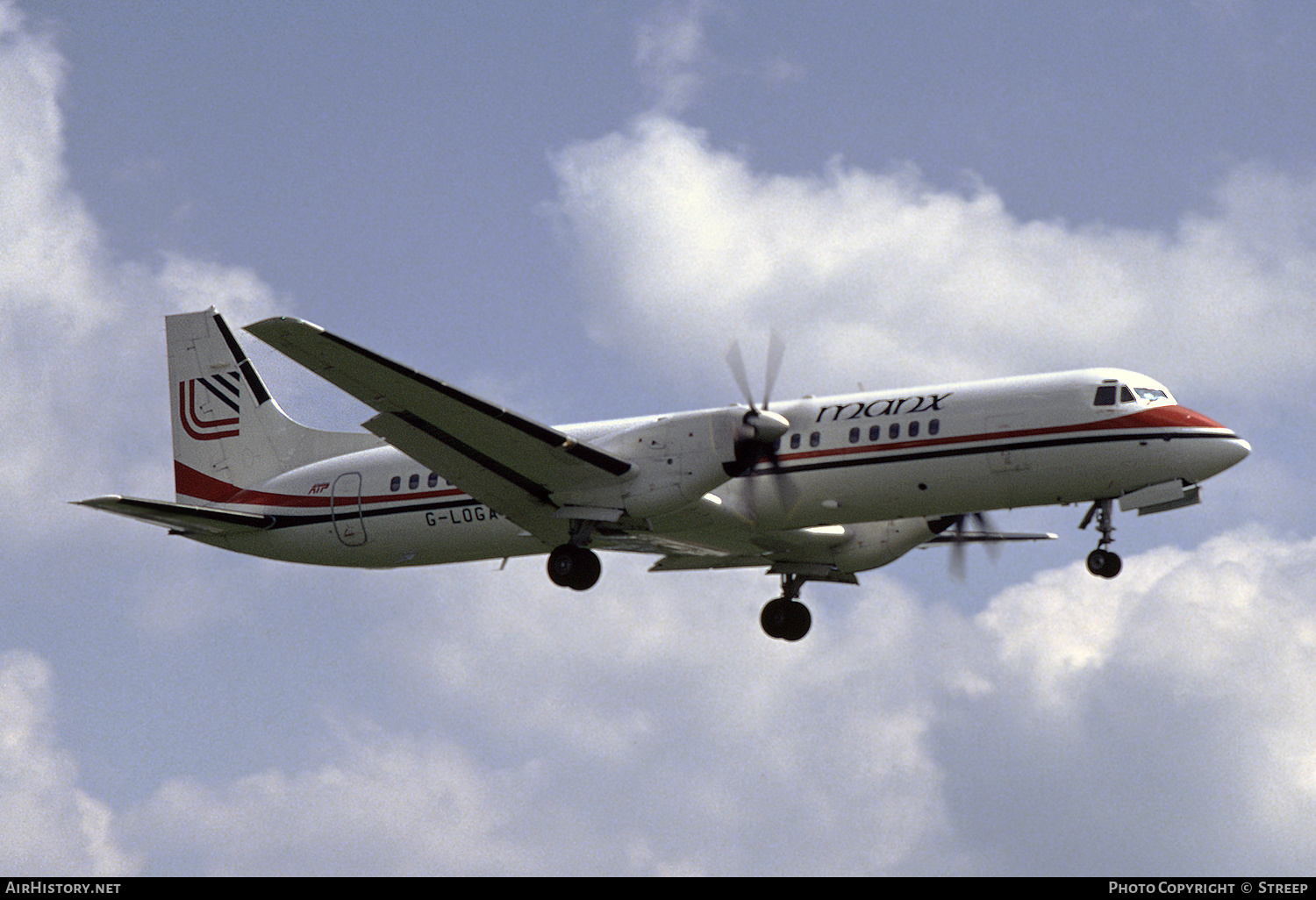 Aircraft Photo of G-LOGA | British Aerospace ATP | Manx Airlines | AirHistory.net #238899