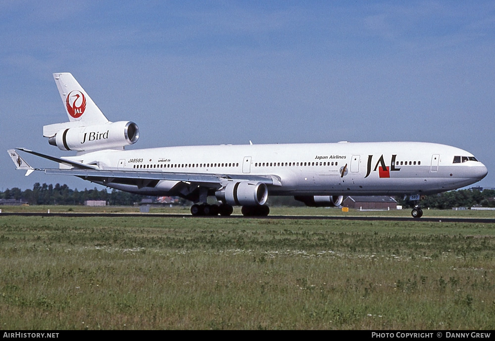 Aircraft Photo of JA8583 | McDonnell Douglas MD-11 | Japan Airlines - JAL | AirHistory.net #238902