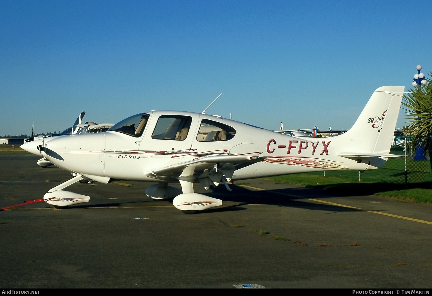 Aircraft Photo of C-FPYX | Cirrus SR-20 G2 | AirHistory.net #238926
