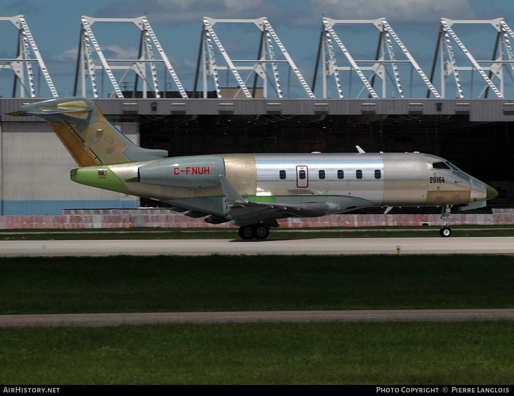 Aircraft Photo of C-FNUH | Bombardier Challenger 300 (BD-100-1A10) | AirHistory.net #238928