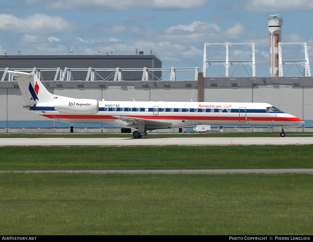 Aircraft Photo of N907AE | Embraer ERJ-145LR (EMB-145LR) | American Eagle | AirHistory.net #238946