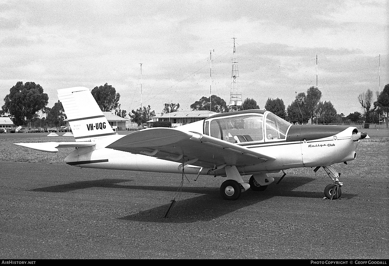 Aircraft Photo of VH-UQG | Morane-Saulnier MS-880B Rallye Club | AirHistory.net #238962