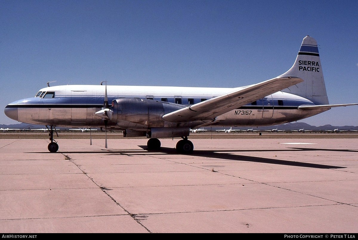 Aircraft Photo of N73157 | Convair 580 | Sierra Pacific Airlines | AirHistory.net #238986