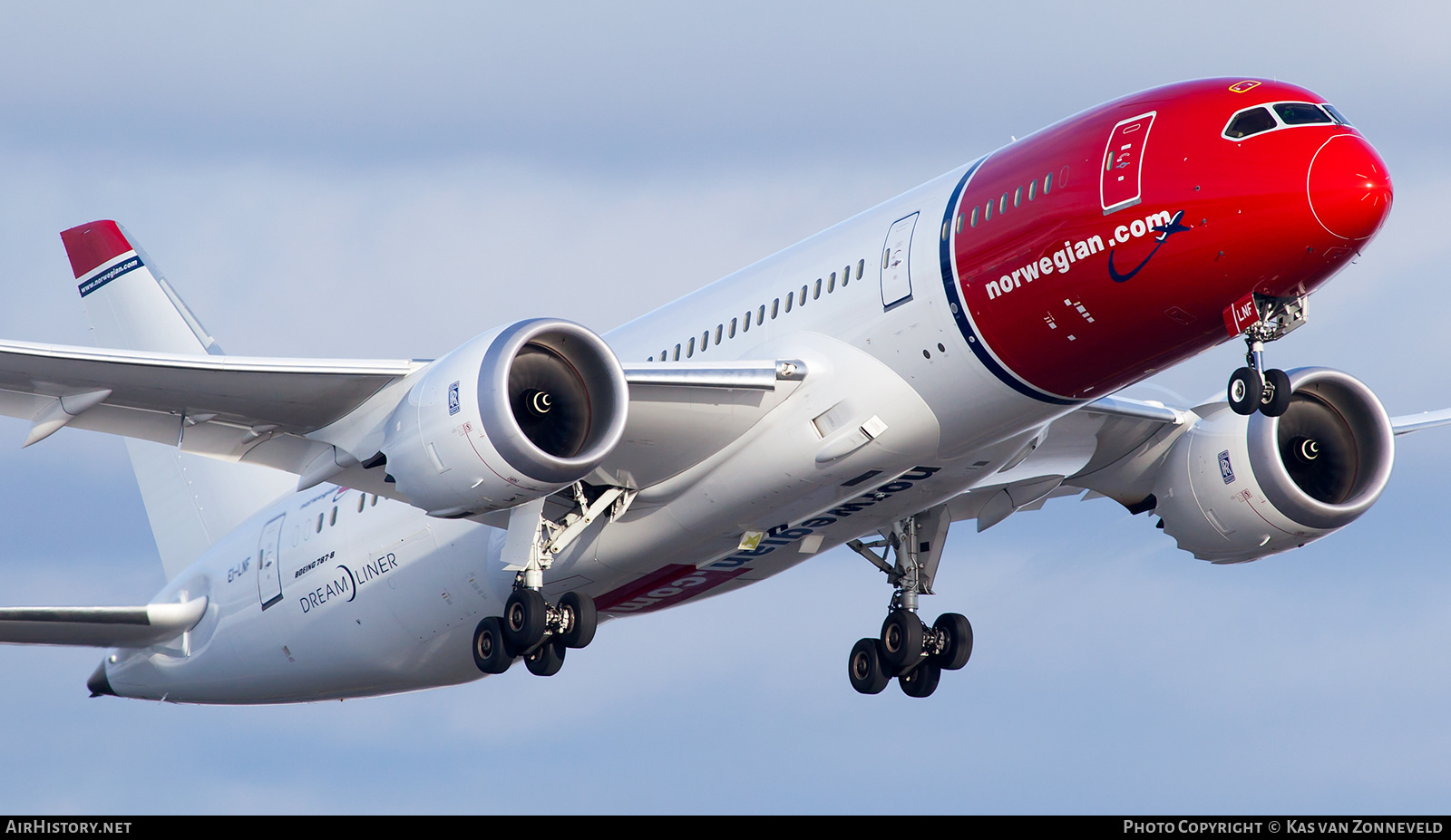 Aircraft Photo of EI-LNF | Boeing 787-8 Dreamliner | Norwegian | AirHistory.net #239001