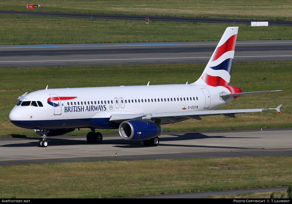 Aircraft Photo of G-EUYW | Airbus A320-232 | British Airways | AirHistory.net #239025