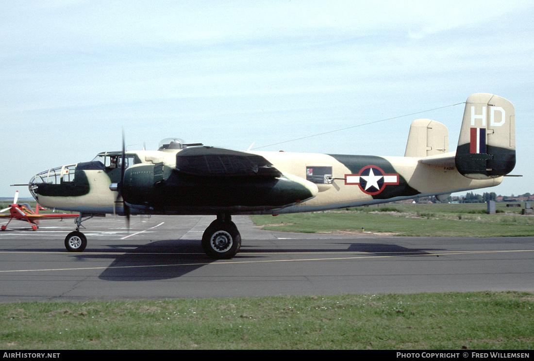Aircraft Photo of F-AZID | North American B-25J Mitchell | USA - Air Force | AirHistory.net #239038