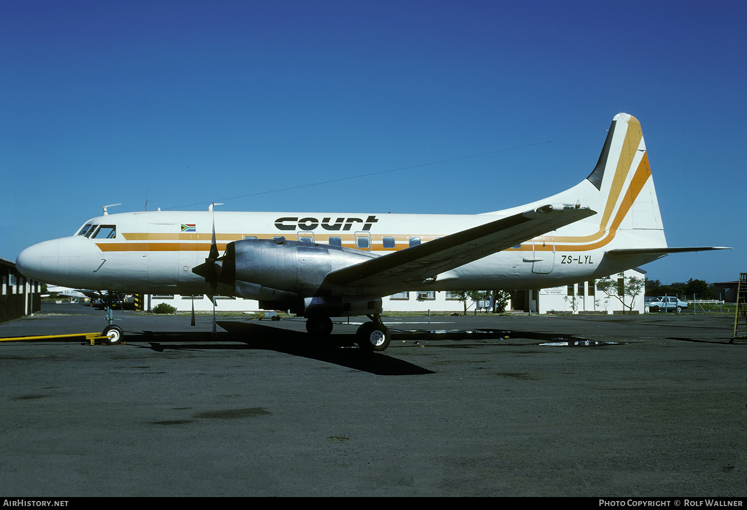 Aircraft Photo of ZS-LYL | Convair 580 | Court Air | AirHistory.net #239040