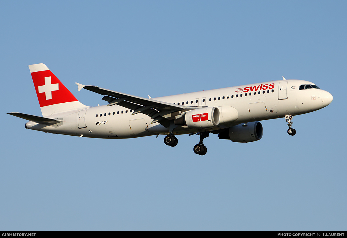 Aircraft Photo of HB-IJP | Airbus A320-214 | Swiss International Air Lines | AirHistory.net #239054