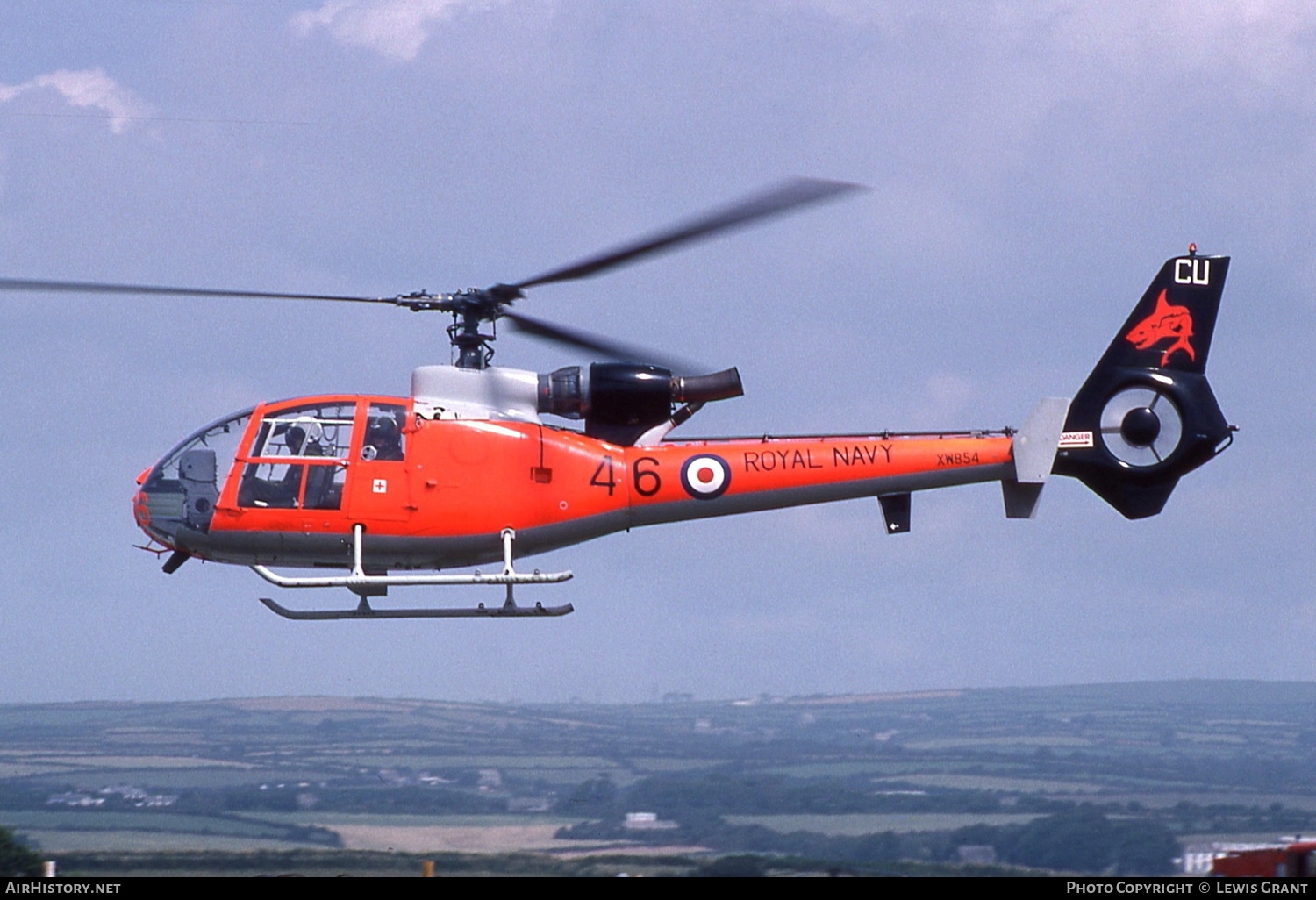 Aircraft Photo of XW854 | Aerospatiale SA-341C Gazelle HT2 | UK - Navy | AirHistory.net #239073