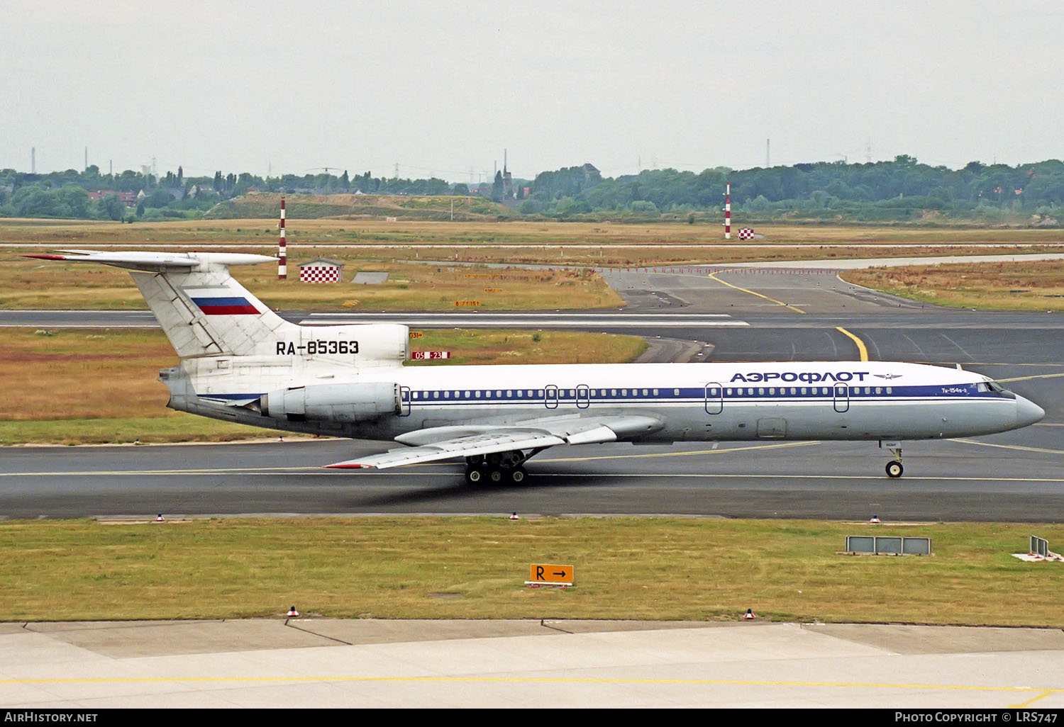 Aircraft Photo of RA-85363 | Tupolev Tu-154B-2 | Aeroflot | AirHistory.net #239074