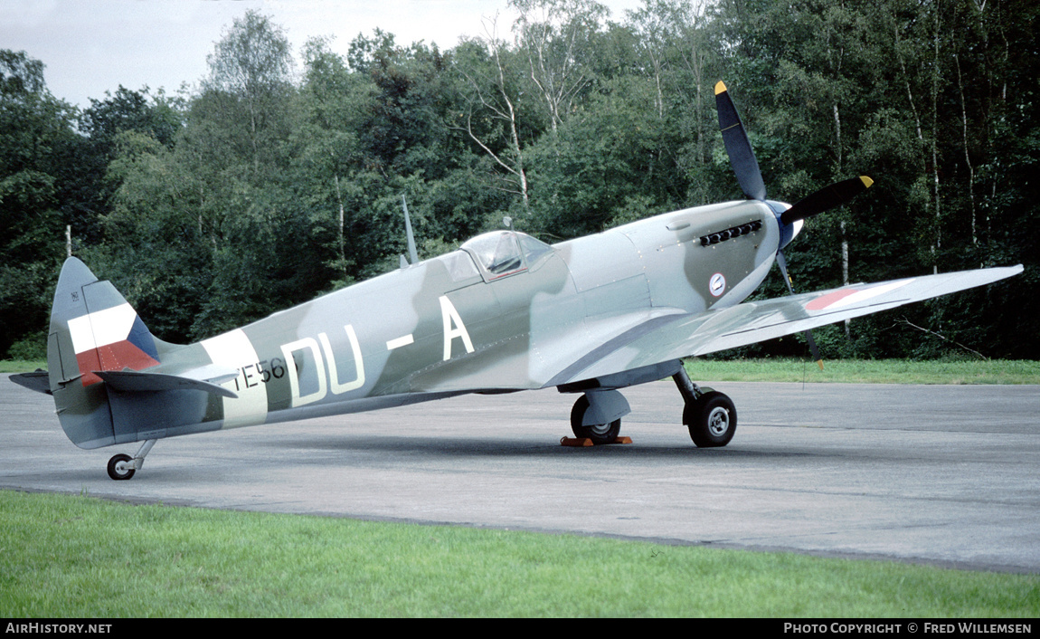 Aircraft Photo of G-BLCK / TE566 | Supermarine 361 Spitfire LF9E | Czechoslovakia - Air Force | AirHistory.net #239080