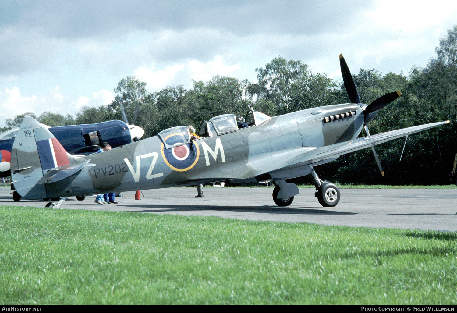 Aircraft Photo of G-TRIX / PV202 | Supermarine 509 Spitfire T9C | UK - Air Force | AirHistory.net #239094