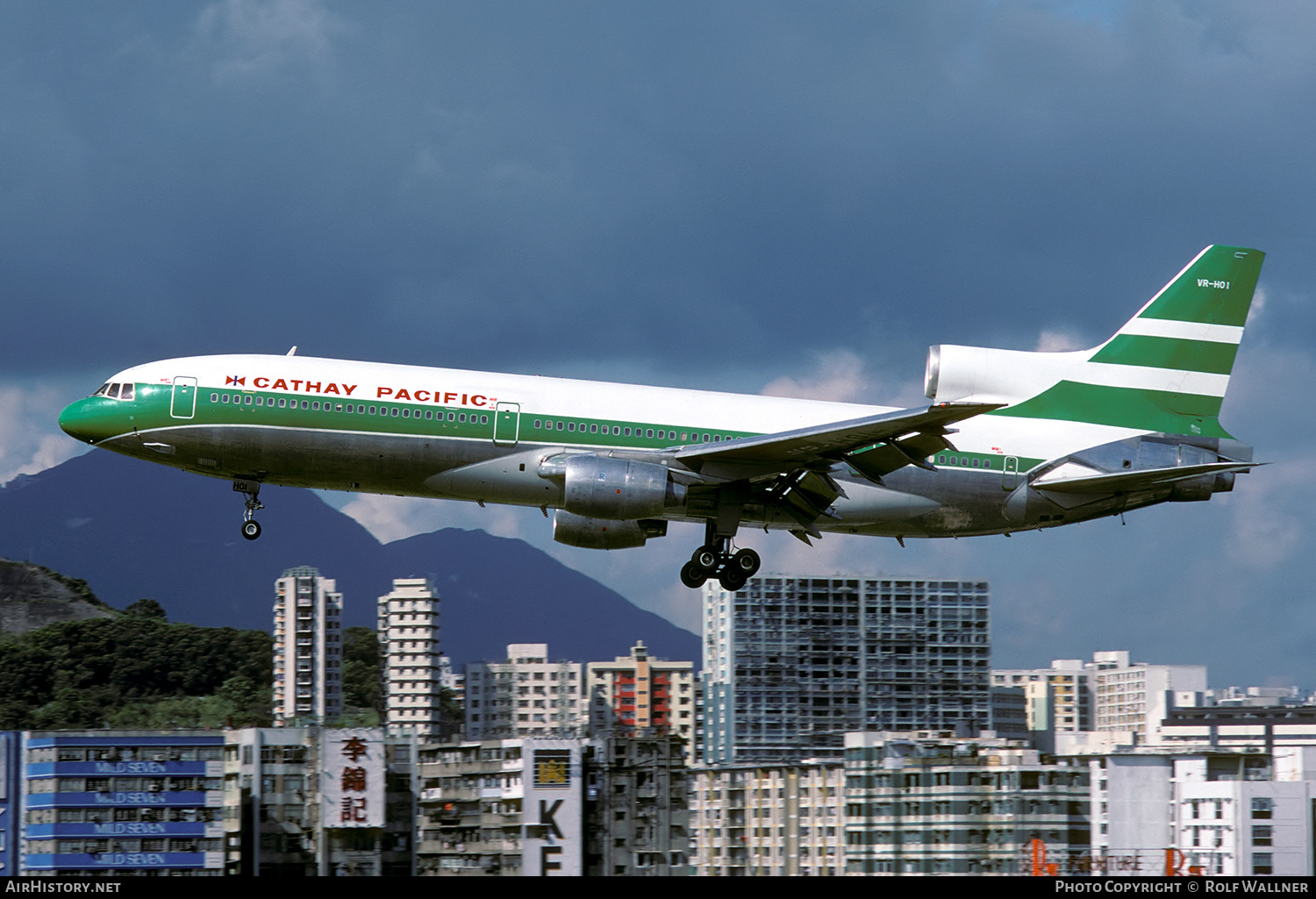 Aircraft Photo of VR-HOI | Lockheed L-1011-385-1 TriStar 1 | Cathay Pacific Airways | AirHistory.net #239105