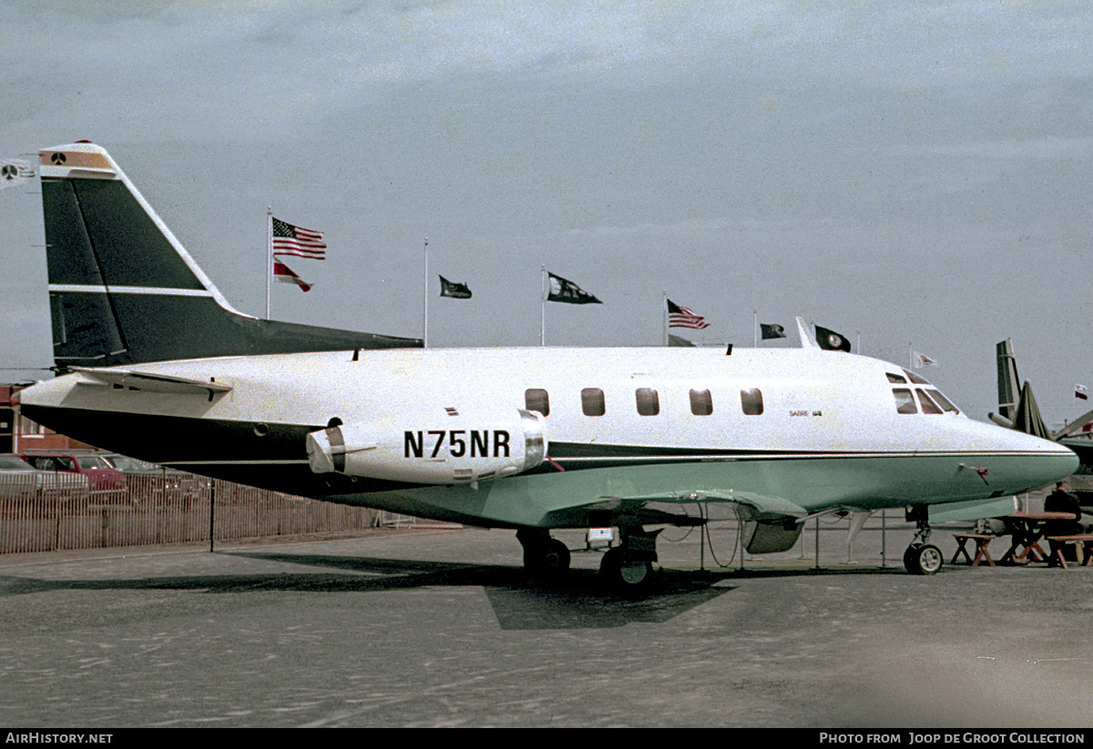 Aircraft Photo of N75NR | North American Rockwell NA-370 Sabreliner 70 | AirHistory.net #239109