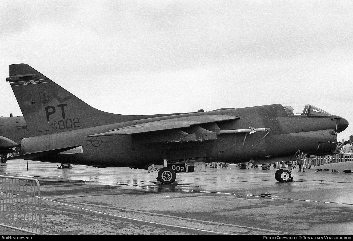 Aircraft Photo of 73-1002 / AF73-002 | LTV A-7D Corsair II | USA - Air Force | AirHistory.net #239143