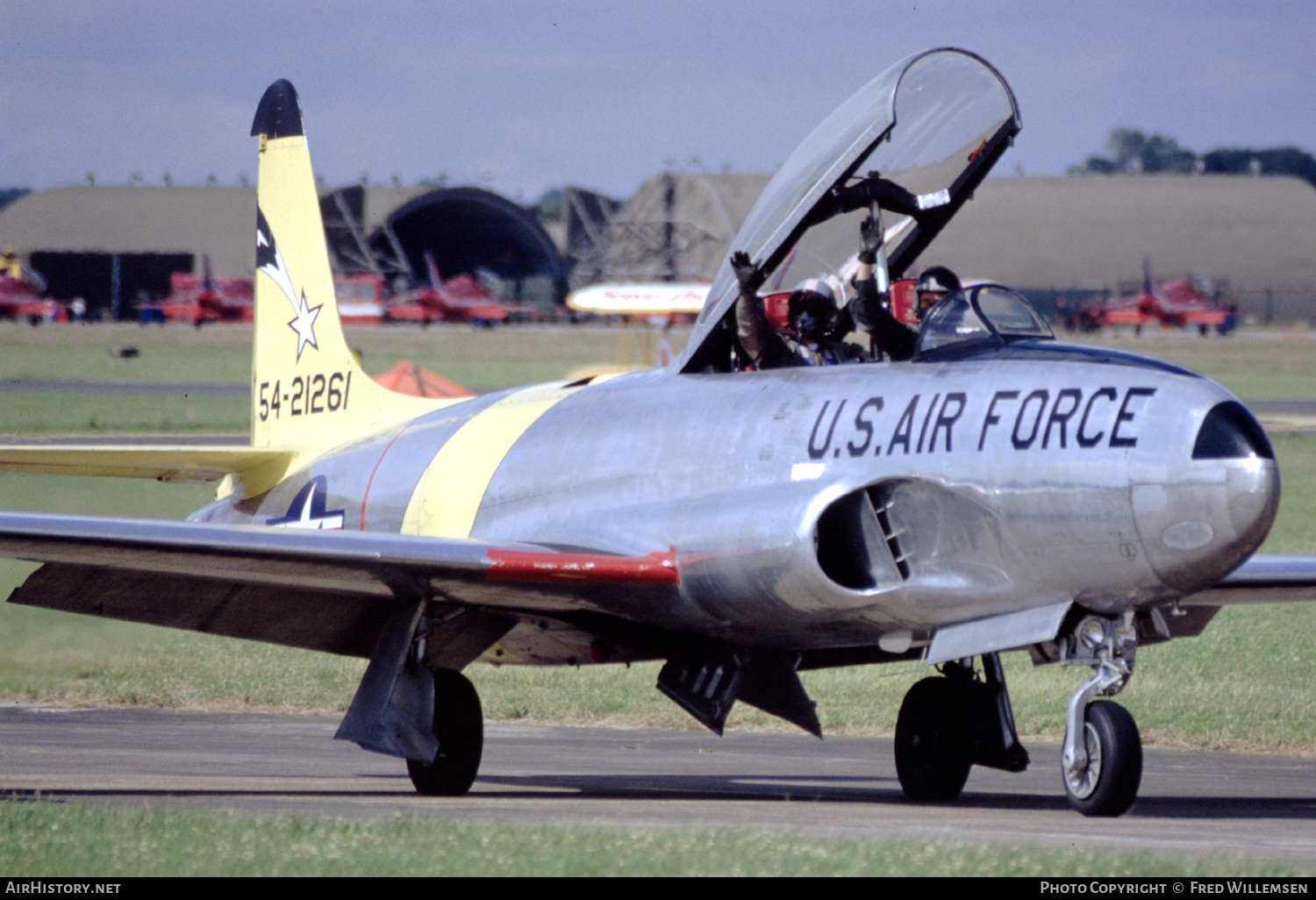 Aircraft Photo of N33VC / 54-21261 | Canadair CT-133 Silver Star 3 | USA - Air Force | AirHistory.net #239155