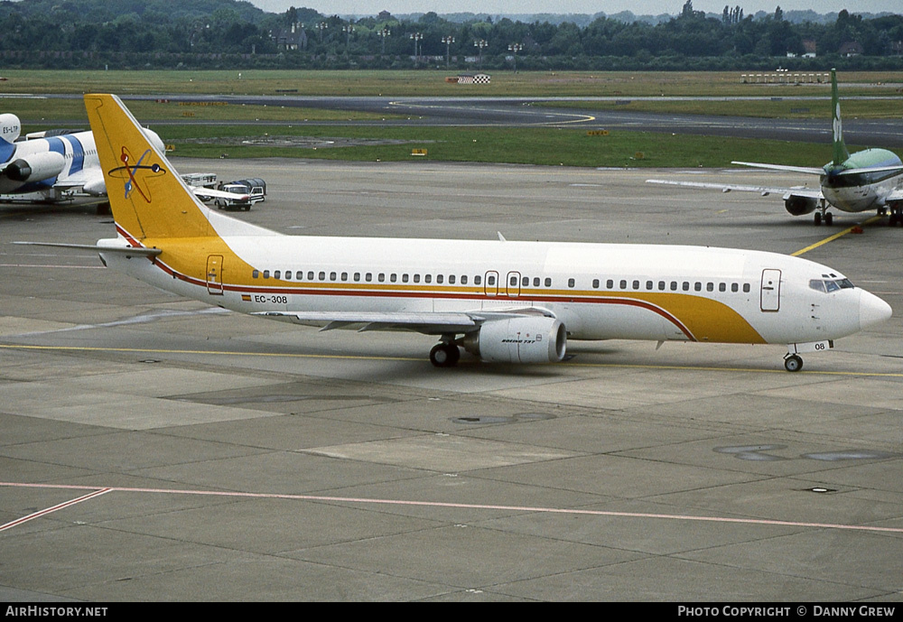 Aircraft Photo of EC-308 | Boeing 737-4Y0 | Futura International Airways | AirHistory.net #239167