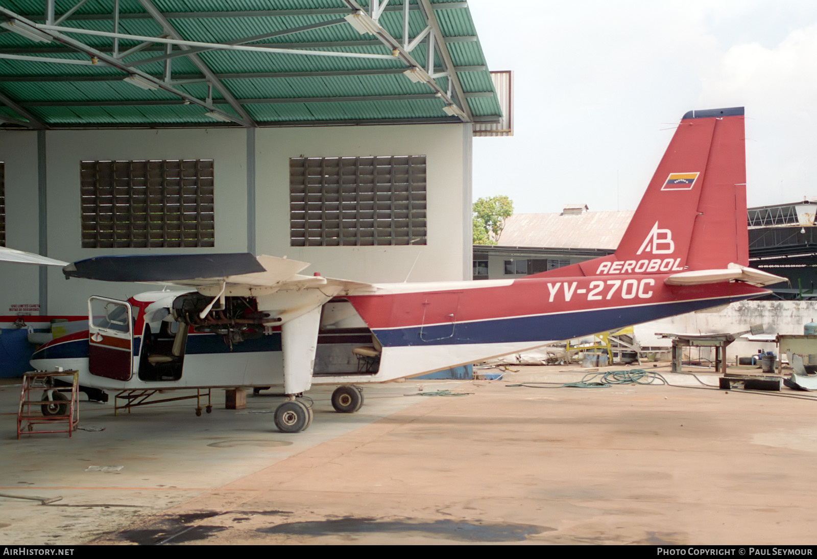 Aircraft Photo of YV-270C | Britten-Norman BN-2A-20 Islander | Aerobol - Aerovías Bolívar | AirHistory.net #239178