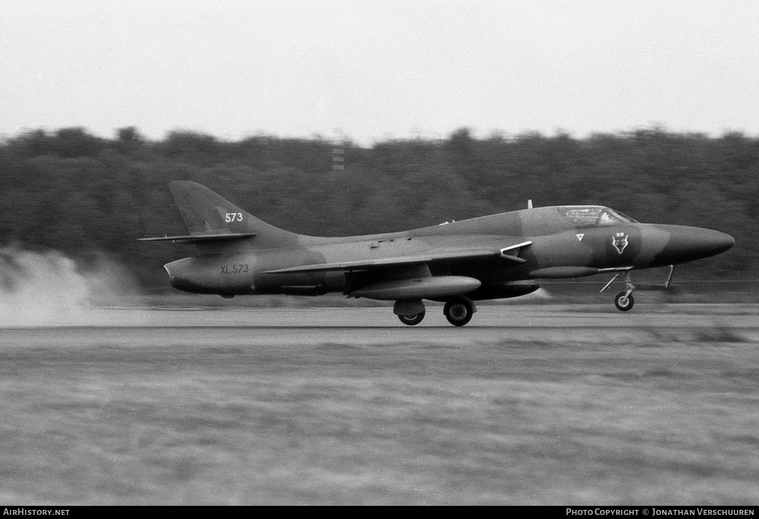 Aircraft Photo of XL573 | Hawker Hunter T7 | UK - Air Force | AirHistory.net #239181