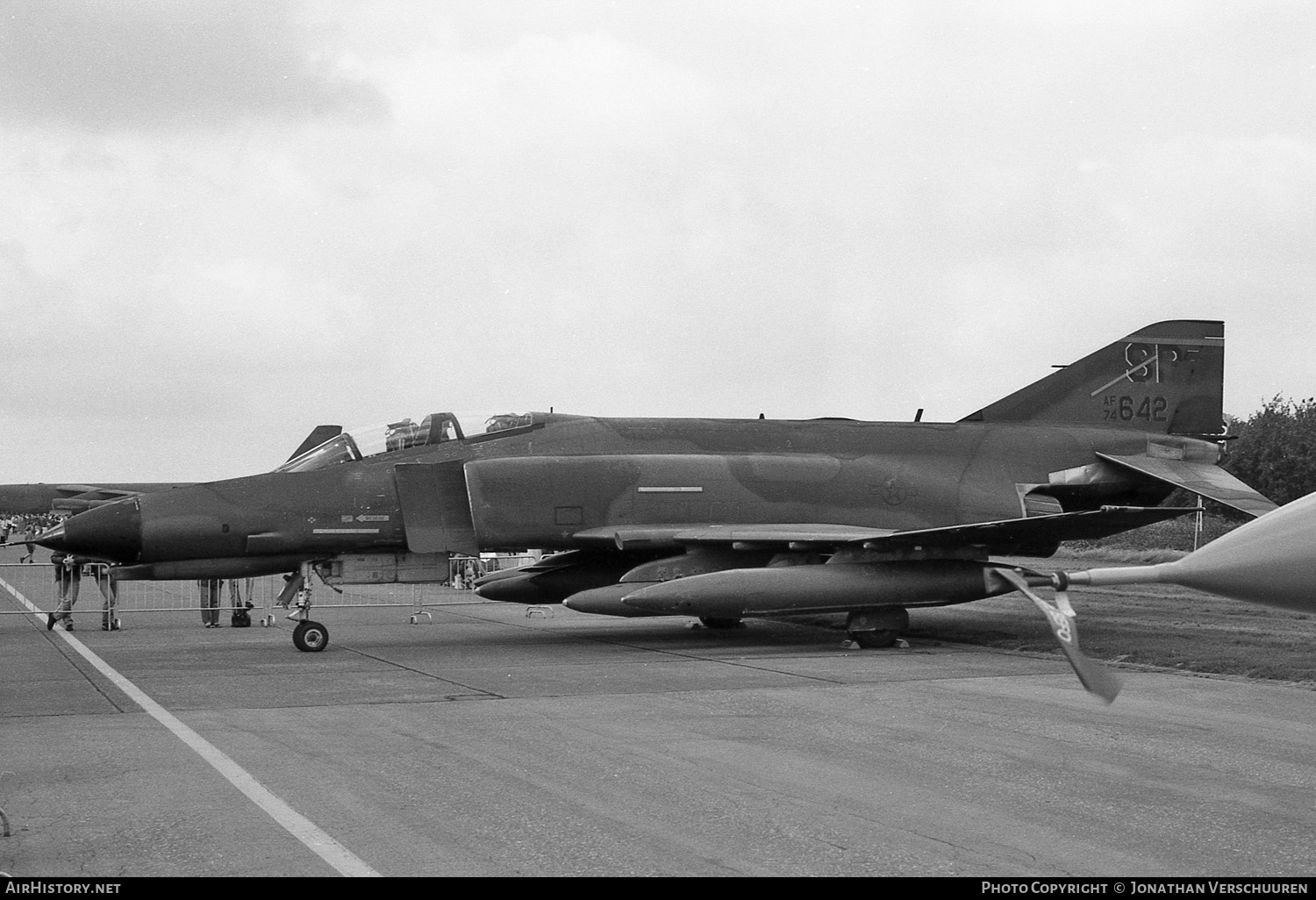Aircraft Photo of 74-1642 / AF74-642 | McDonnell Douglas F-4E Phantom II | USA - Air Force | AirHistory.net #239187