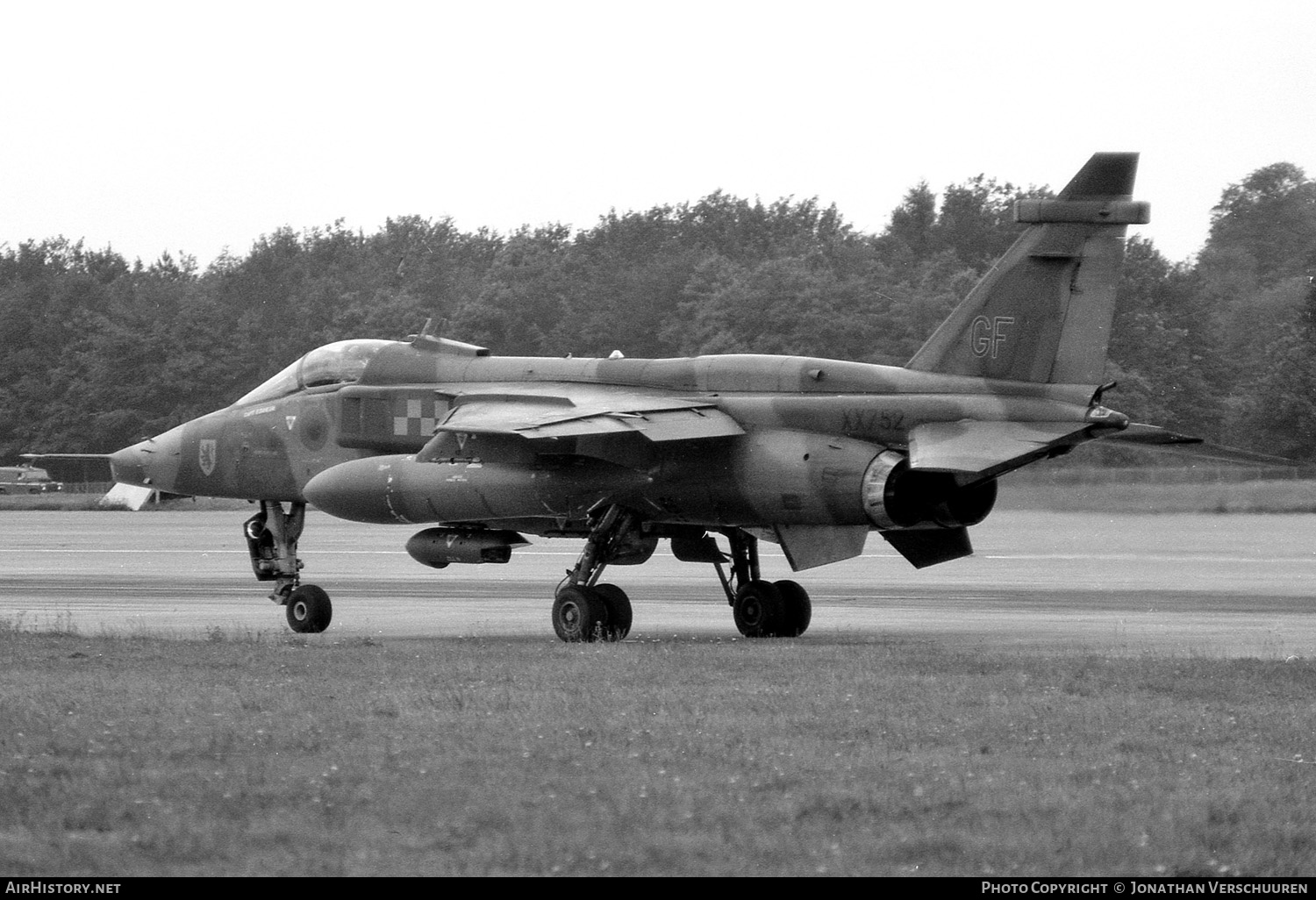 Aircraft Photo of XX752 | Sepecat Jaguar GR1A | UK - Air Force | AirHistory.net #239218