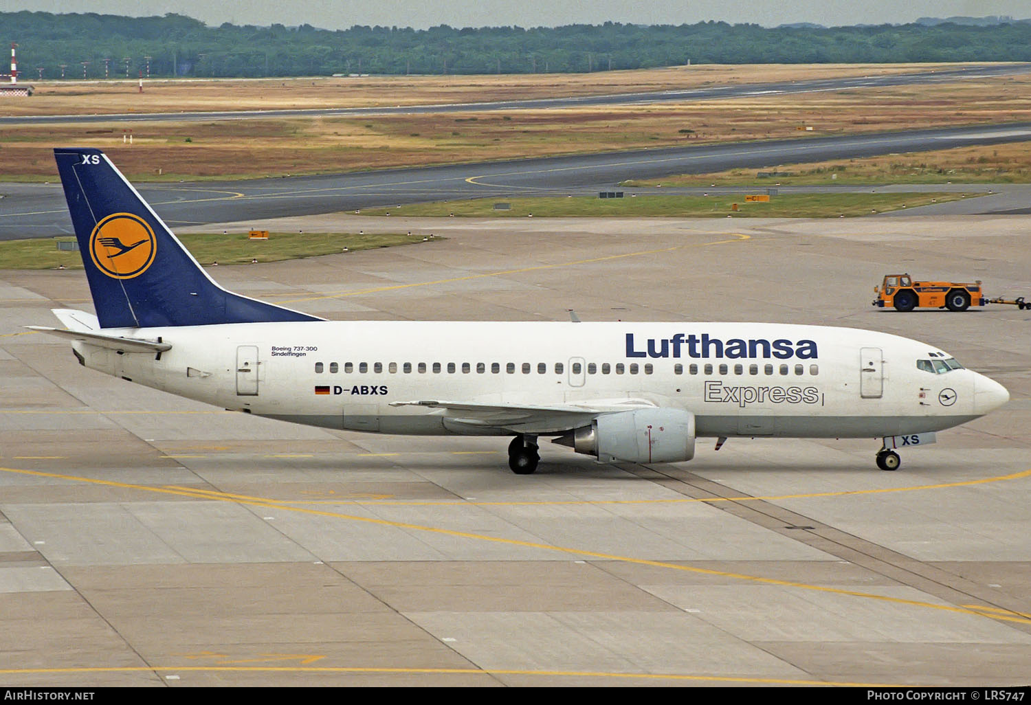 Aircraft Photo of D-ABXS | Boeing 737-330 | Lufthansa Express | AirHistory.net #239232