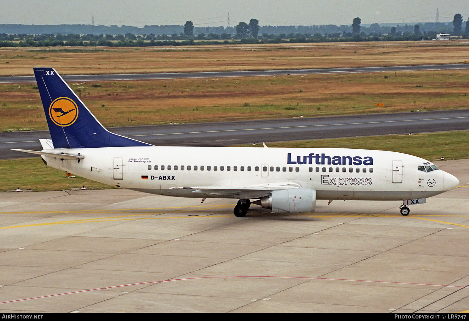 Aircraft Photo of D-ABXX | Boeing 737-330 | Lufthansa Express | AirHistory.net #239233