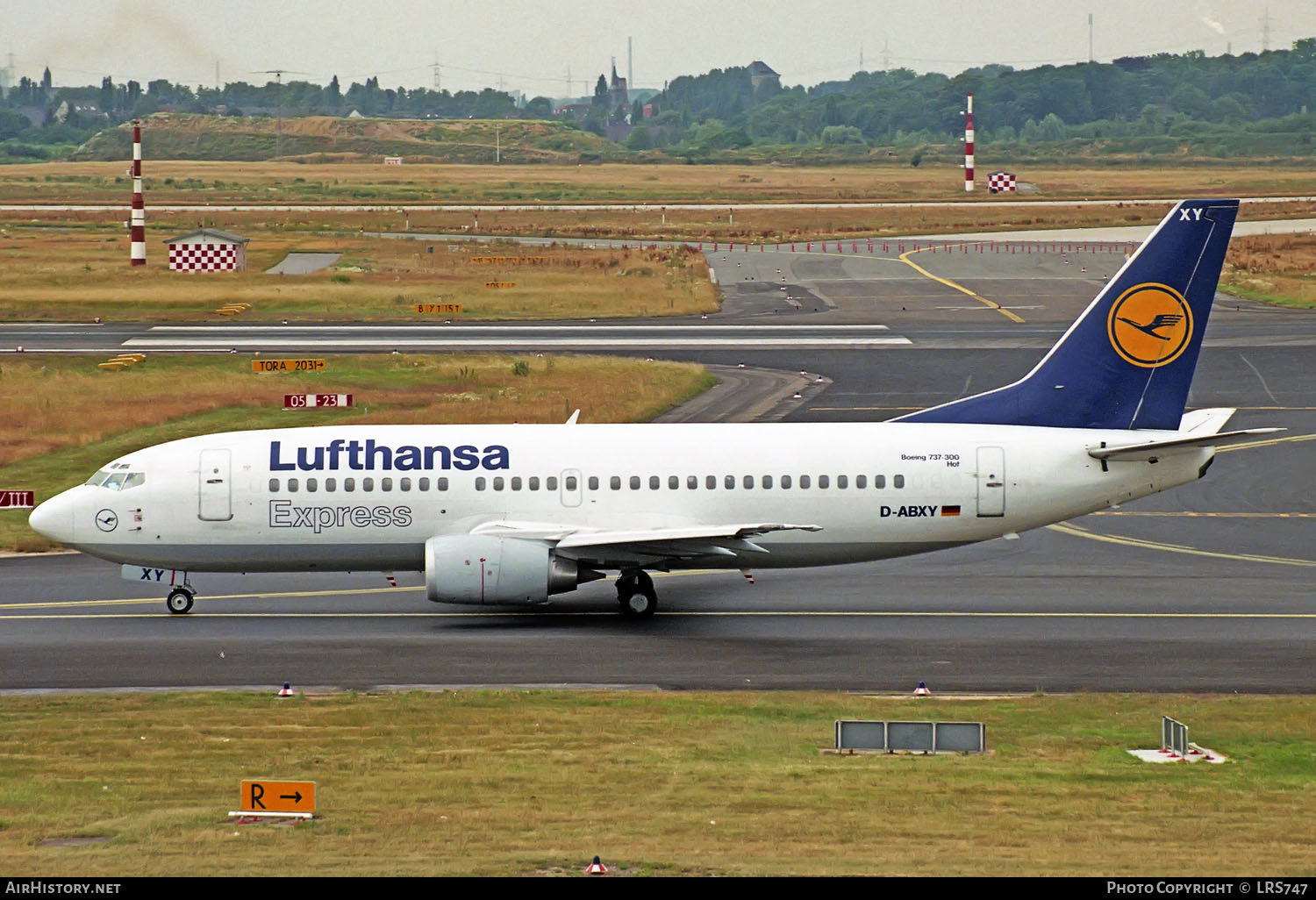 Aircraft Photo of D-ABXY | Boeing 737-330 | Lufthansa Express | AirHistory.net #239234
