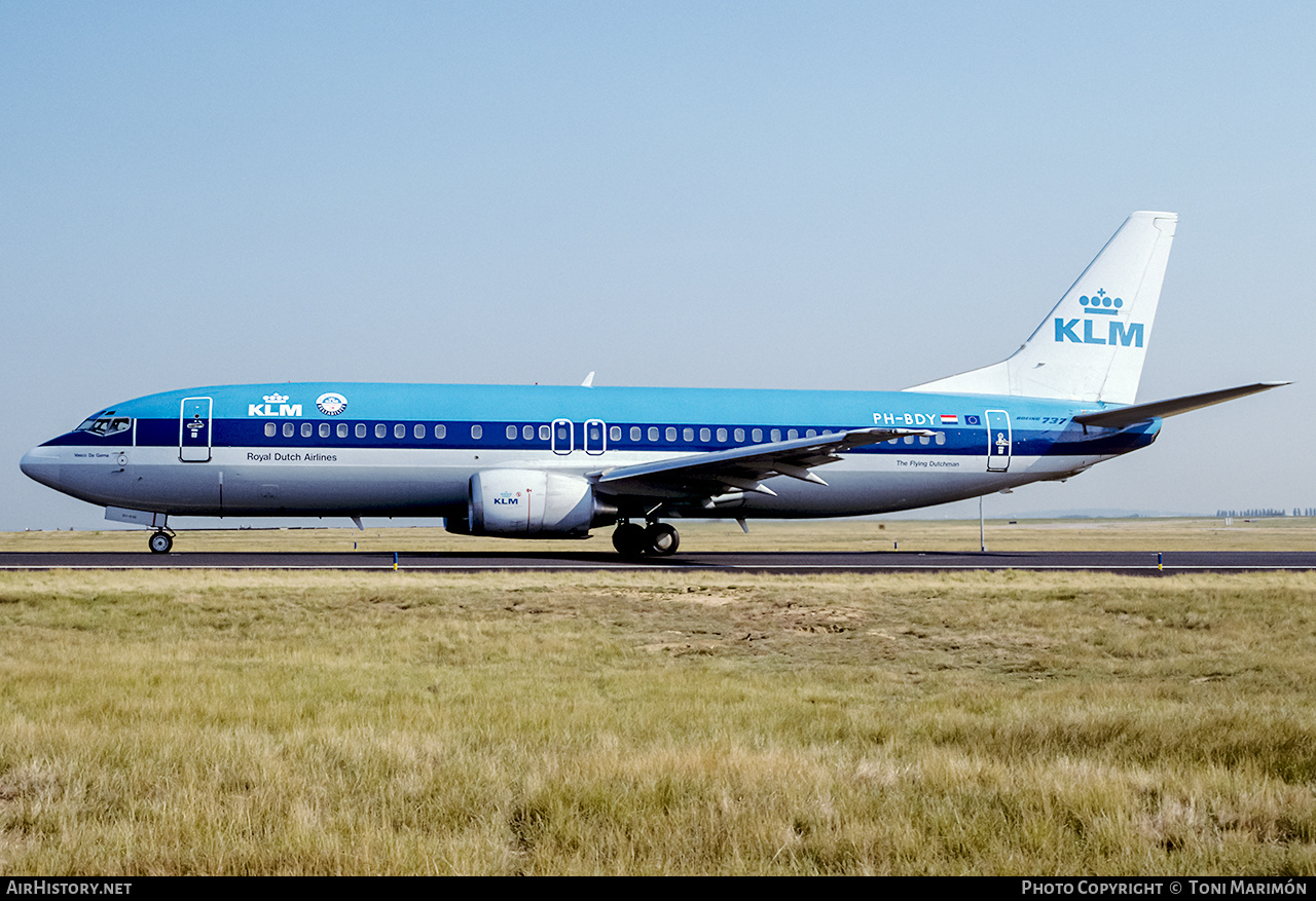 Aircraft Photo of PH-BDY | Boeing 737-406 | KLM - Royal Dutch Airlines | AirHistory.net #239239