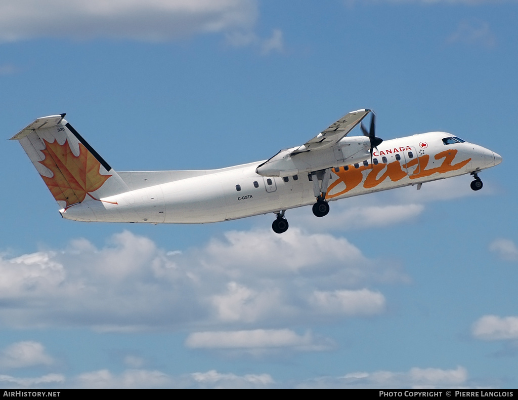 Aircraft Photo of C-GSTA | De Havilland Canada DHC-8-301 Dash 8 | Air Canada Jazz | AirHistory.net #239240