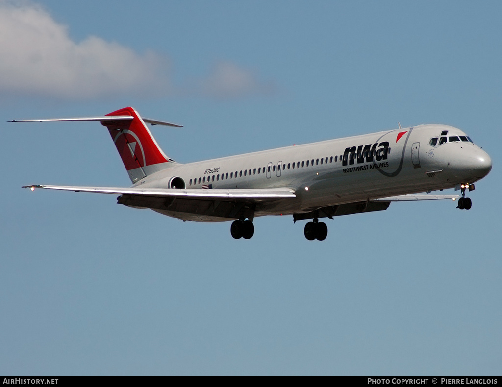 Aircraft Photo of N760NC | McDonnell Douglas DC-9-51 | Northwest Airlines | AirHistory.net #239254