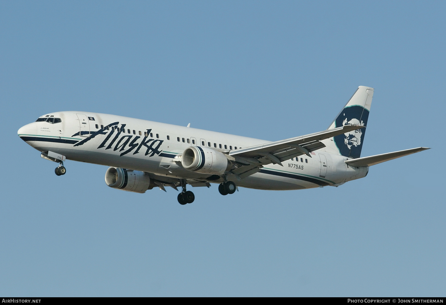 Aircraft Photo of N775AS | Boeing 737-4Q8 | Alaska Airlines | AirHistory.net #239260