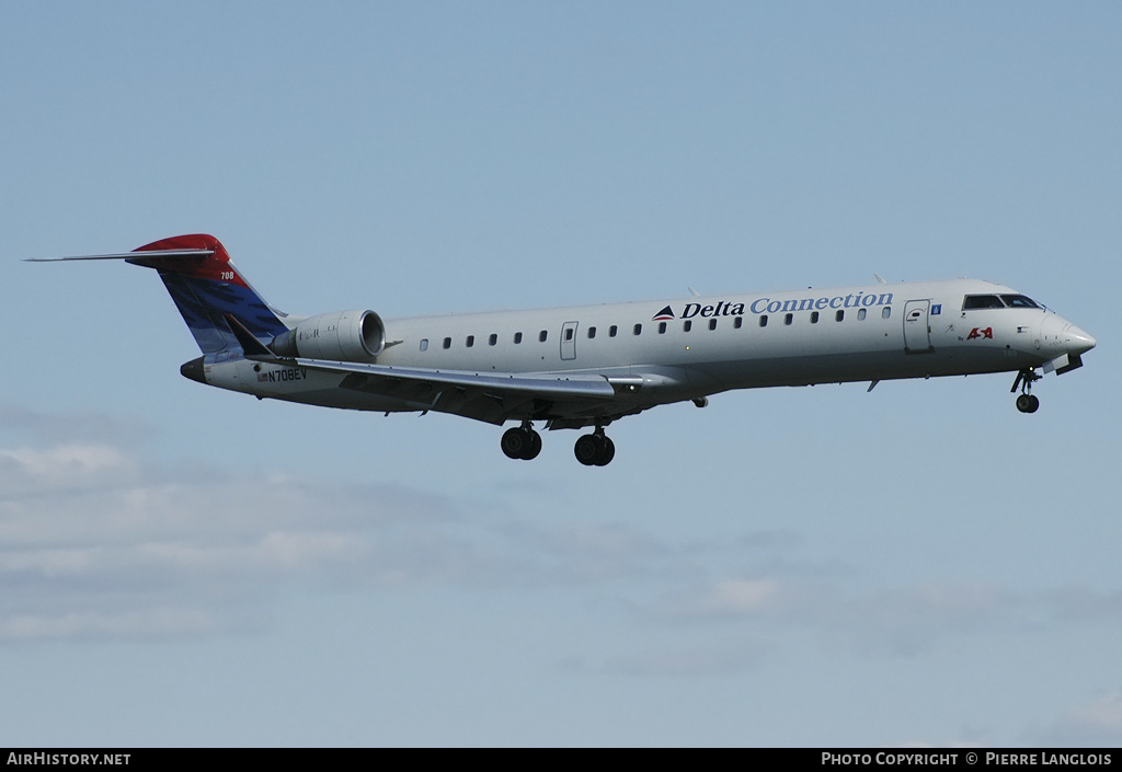 Aircraft Photo of N708EV | Bombardier CRJ-701ER (CL-600-2C10) | Delta Connection | AirHistory.net #239267