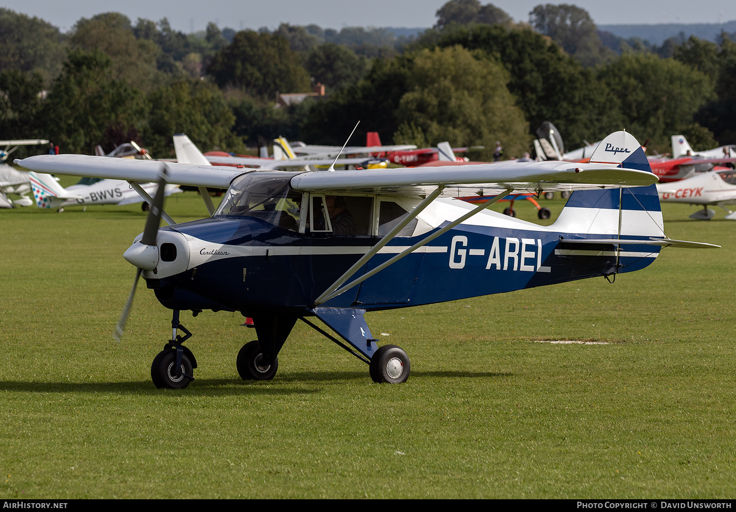 Aircraft Photo of G-AREL | Piper PA-22-150 Caribbean | AirHistory.net #239278