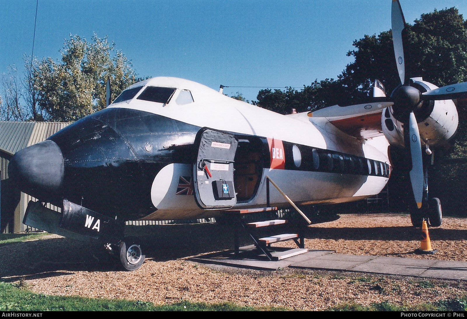 Aircraft Photo of G-APWA | Handley Page HPR-7 Herald 100 | BEA - British European Airways | AirHistory.net #239283